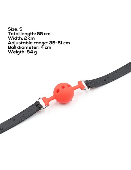 Modaza Bola Silicona Transpirable S 4 cm