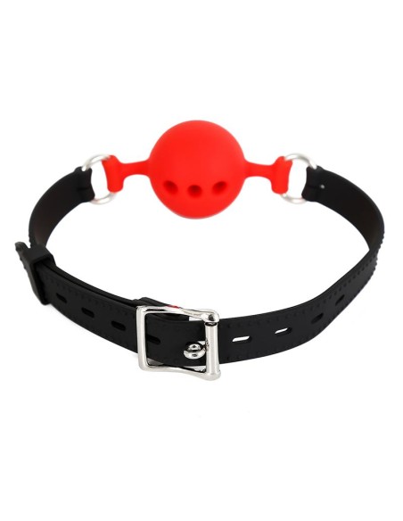 Mordaza Bola Silicona Transpirable M 45 cm