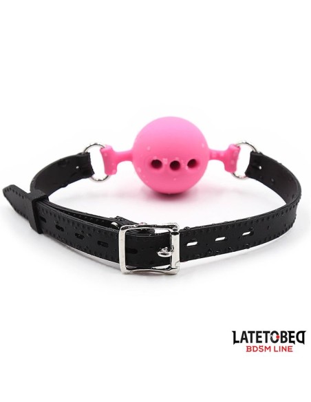 Mordaza Bola Silicona Transpirable S 4 cm