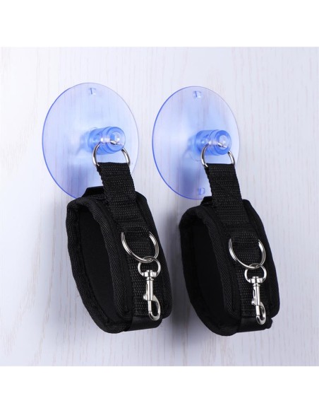 Esposas para Tobillos Ajustables con Ventosa