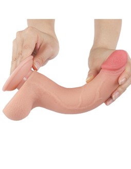 Dildo Dual Density Piel Deslizante 85 2