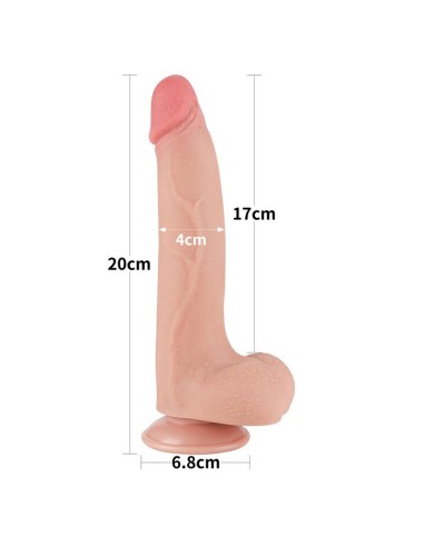 Dildo Dual Density Piel Deslizante 85