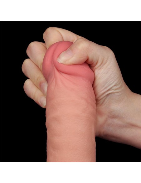 Dildo Dual Density Piel Deslizante 95
