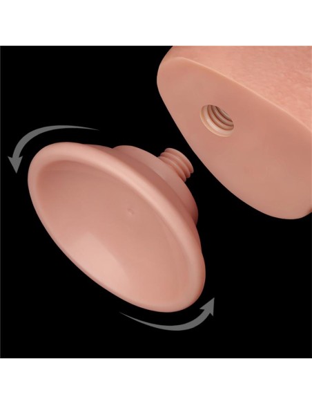 Dildo Dual Density Piel Deslizante 95