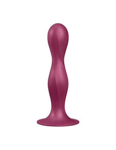 Dildo con Bolas Internas Double Ball R Rojo