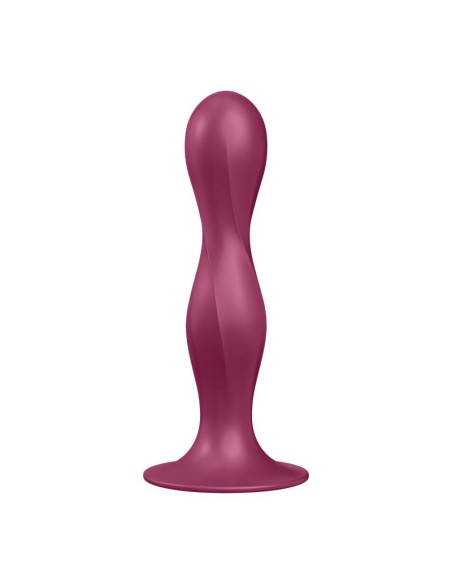 Dildo con Bolas Internas Double Ball R Rojo