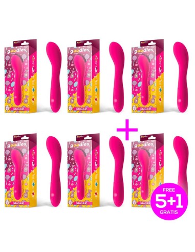 Pack 51 Sugar Vibrador Punto G USB Silicona
