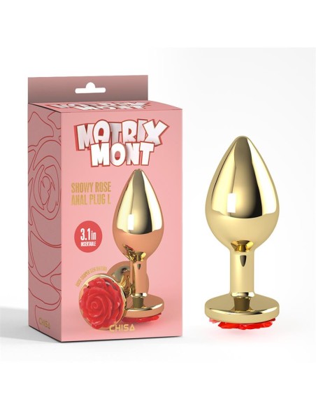 Plug Anal Showy Rose Talla L