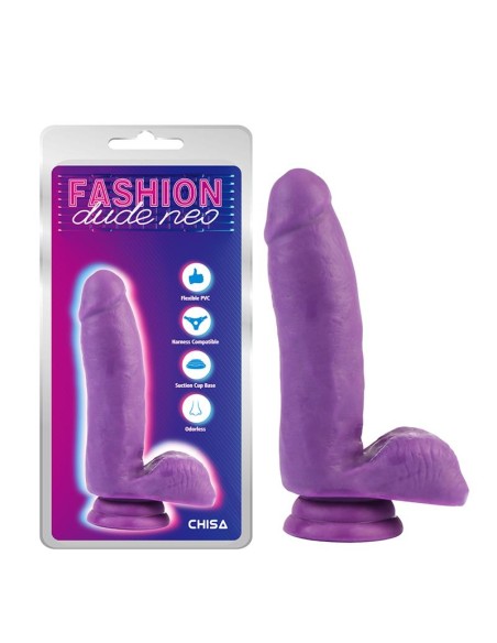 Dildo Dual Density Purpura 67