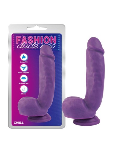 Dildo Dual Density Purpra 82