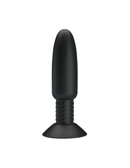 Plug Anal con Vibracion y Rotacion con Control Remoto USB
