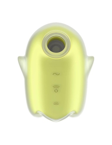 Glowing Ghost Succionador Brilla en la Oscuridad Amarillo