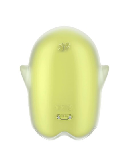 Glowing Ghost Succionador Brilla en la Oscuridad Amarillo