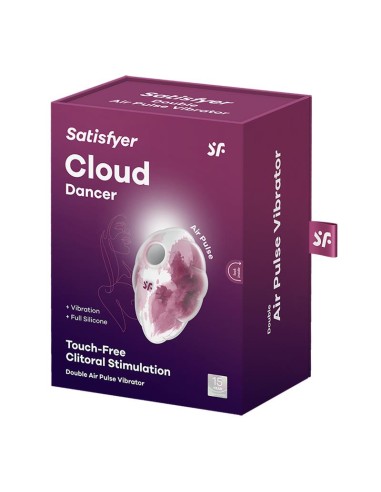 Cloud Dancer Succionador y Vibrador Red Print