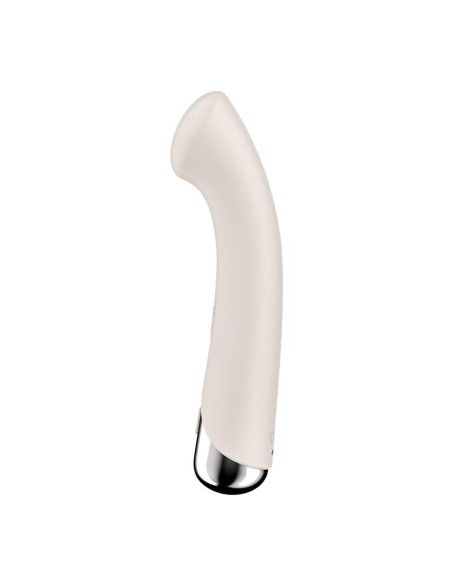 Spinning G Spot 1 Vibrador y Rotador Beige