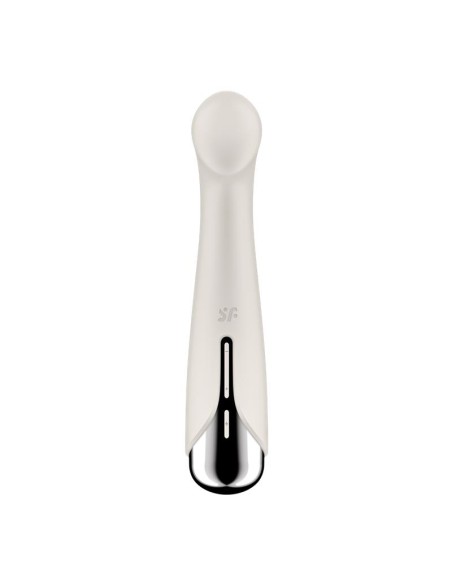 Spinning G Spot 1 Vibrador y Rotador Beige