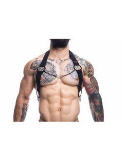 Arnes de Pecho Black Chain