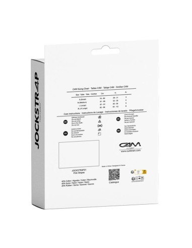 Stripe Pink Suspensorio Rosa y Negro