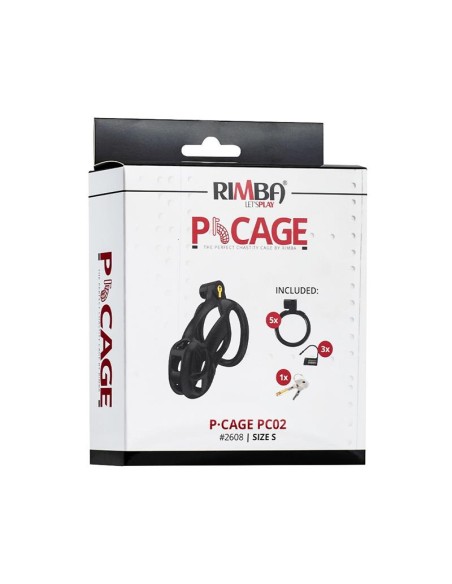 P Cage PC02 Jaula para el Pene 3 Tallas