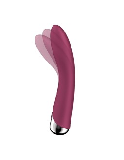 Spinning Vibe 1 Vibrador y Rotador Rojo 2