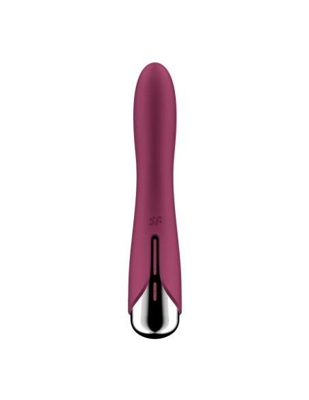 Spinning Vibe 1 Vibrador y Rotador Rojo