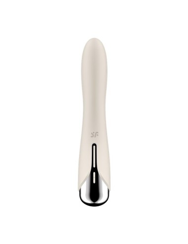Spinning Vibe 1 Vibrador y Rotador Beige