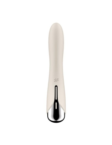 Spinning Vibe 1 Vibrador y Rotador Beige