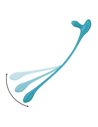 Plug Play 1 Vibrador Anal Flexible Azul