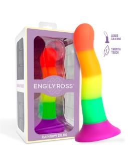Dildo Color Arcoiris 18 cm