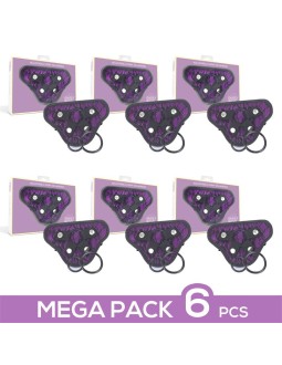 Pack 6 Miley Arnes Universal Ajustable 3 Anillos Silicona
