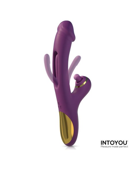 Siter Vibrador con Lengua Movimiento Flipping y Bola Golpeteo
