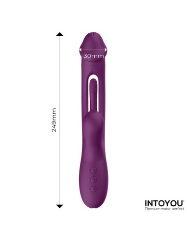 Siter Vibrador con Lengua Movimiento Flipping y Bola Golpeteo