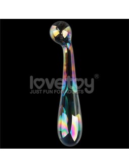 Dildo de Cristal que Brilla en la Oscuridad Twilight Gleam Alluring Arc 2