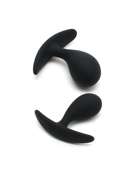 Set de 2 Plugs Anatomicos Copenhagen Negro