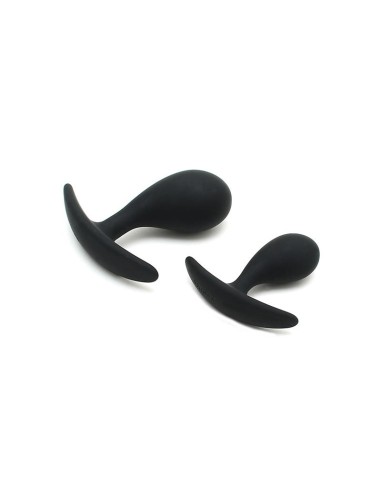 Set de 2 Plugs Anatomicos Copenhagen Negro