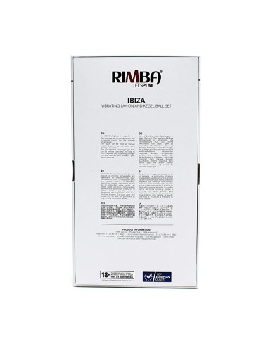 Bolas Kegel con Control Remoto y Estimulador Ibiza Rosa