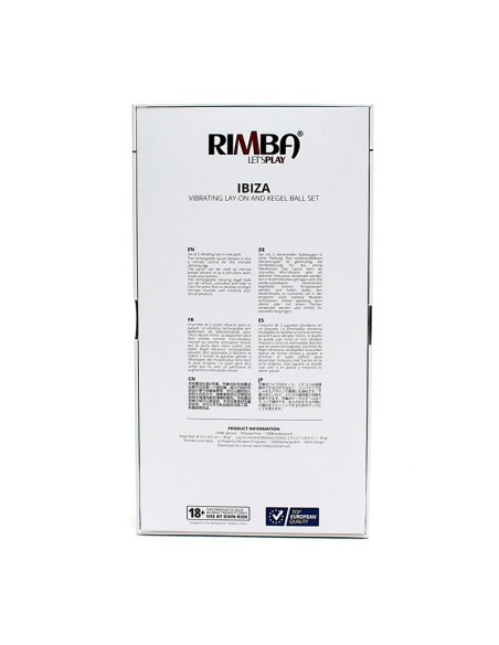 Bolas Kegel con Control Remoto y Estimulador Ibiza Rosa