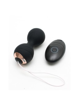 Bolas Kegel con Vibracion y Control Remoto Cannes Negro 2