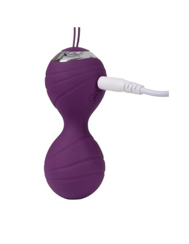 Bolas Kegel con Vibracion con Control Remorto Cannes Purpura