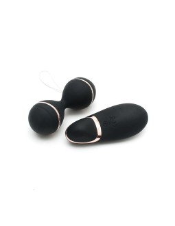 Bolas Kegel con Control Remoto y Estimulador Ibiza Negro 2