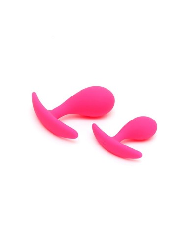 Set de 2 Plugs Anales Anatomicos Copenhagen Rosa
