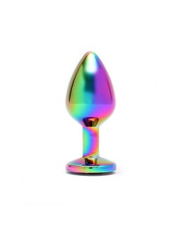 Plug anal con joya Arcoiris Pisa Rainbow 2