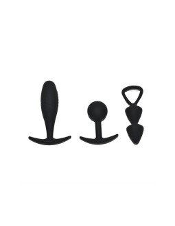 Set 3 Plugs Anales Talla S Basel 2