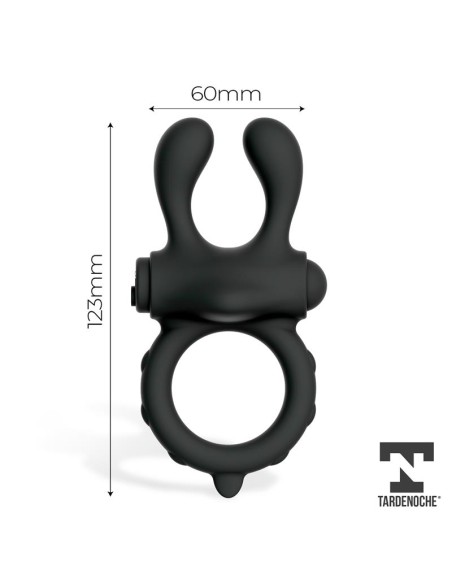 Earzy Anillo Vibrador con Control Remoto USB Magnetico Silicona