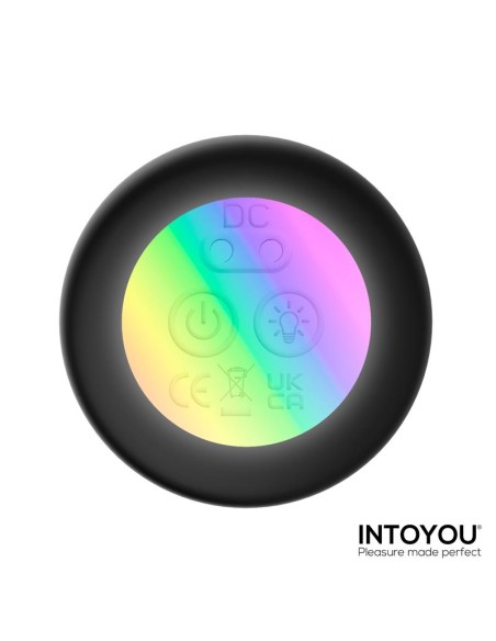 Tainy Plug Anal con Thrusting y Luces Led con Control Remoto