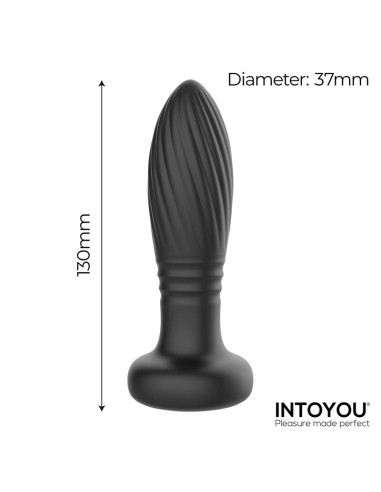 Tainy Plug Anal con Thrusting y Luces Led con Control Remoto