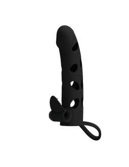 Funda para el Pene con Bala Color Negro