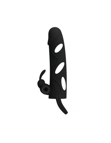 Pretty Love Jaula con Bala Vibradora 14 cm Color Negro