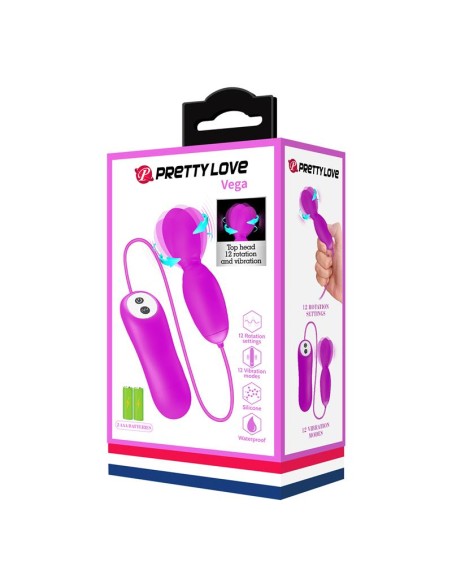 Vega Huevo Vibrador con Rotacion