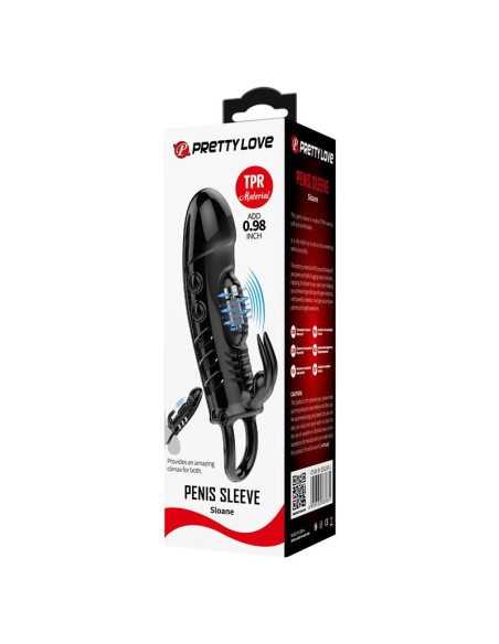 Funda para el Pene con Vibracion Negro